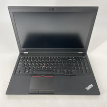 Load image into Gallery viewer, Lenovo ThinkPad P52 15.6 Black 2.2 GHz Intel Core i7 8th Gen. 16GB RAM 256GB Solid State Drive NVIDIA Quadro P1000 4 GB