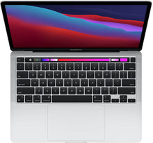 Load image into Gallery viewer, Apple MacBook Pro 13 2020 Silver 2.3 GHz M1 8-Core CPU 16GB RAM 1TB Solid State Drive 8-Core GPU