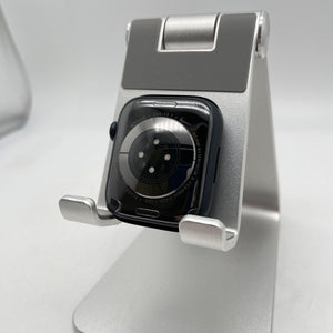 Apple Watch Nike Series 7 Cellular Black Sport 45mm w/ White Sport - Very Good