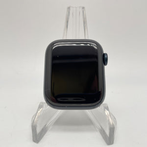 Apple Watch Series 7 Cellular Midnight 41mm w/ Black Nike Sport Band Good