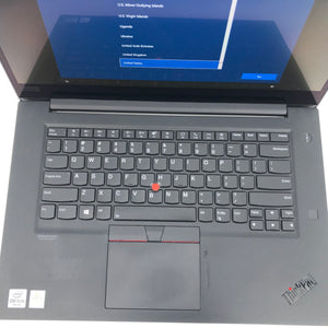 Lenovo ThinkPad P1 Gen 3 15.6" 2020 UHD TOUCH 2.4GHz i9-10885H 32GB 1TB SSD Good