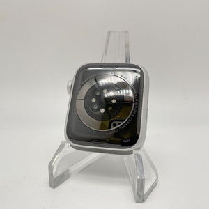 Apple Watch Series 6 Cellular Silver Aluminum 44mm Platinum Nike Sport Band Good