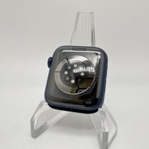 Apple Watch Series 6 (GPS) Blue Aluminum 40mm Blue Non-OEM Sport Loop Very Good