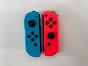 Nintendo Switch Neon 32GB Good Cond W/ 2 Joy-Cons/Dock/Power Cord/Joy-Con Straps