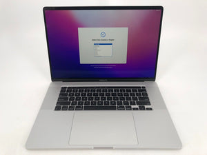 MacBook Pro 16" Silver 2019 2.3GHz i9 32GB 1TB SSD - AMD Radeon Pro 5500M 8 GB