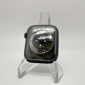 Apple Watch Series 8 Cellular Midnight Aluminum 45mm Black Sport Band Very Good