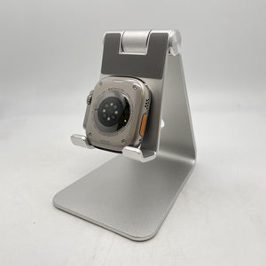 Apple Watch Ultra Cellular Gray Titanium 49mm w/ Grey Trail Loop - Excellent