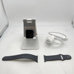 Apple Watch Series 6 Cellular Gray Sport 40mm w/ Black Sport - Excellent