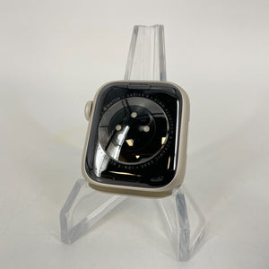 Apple Watch Series 8 (GPS) Starlight Aluminum 41mm w/ Sport Band Excellent