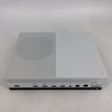 Load image into Gallery viewer, Microsoft Xbox One S White 500GB - Good Condition w/ Controller + Cables + Game