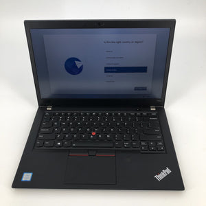 Lenovo ThinkPad T480s 14" Black 2018 FHD 1.9GHz i7-8650U 24GB 256GB - Good Cond.