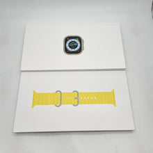 Load image into Gallery viewer, Apple Watch Ultra Cellular Titanium 49mm w/ Yellow Ocean Band - Very Good