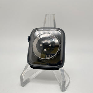 Apple Watch Series 7 Cellular Midnight Aluminum 45mm w/ Olive Sport Band Good