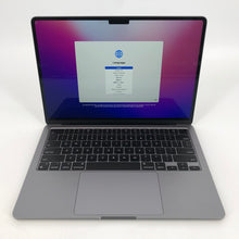 Load image into Gallery viewer, MacBook Air 13.6 Space Gray 2022 3.49GHz M2 8-Core CPU 8-Core GPU 8GB 256GB
