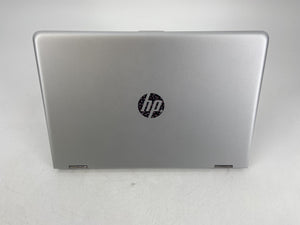 HP Pavilion x360 14" Silver 2017 TOUCH 2.4GHz i3-7100U 8GB 500GB Excellent Cond