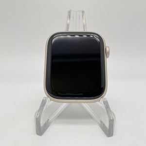 Apple Watch Series 8 (GPS) Starlight Aluminum 45mm w/ Starlight Band Excellent