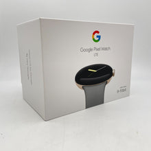 Load image into Gallery viewer, Pixel Watch Cellular Gold Stainless Steel 41mm Hazel Active Band - NEW &amp; SEALED