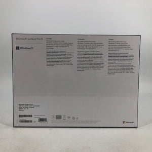 Microsoft Surface Pro 9 13" Platinum 2022 4.8GHz i7-1265U 16GB 256GB - BRAND NEW