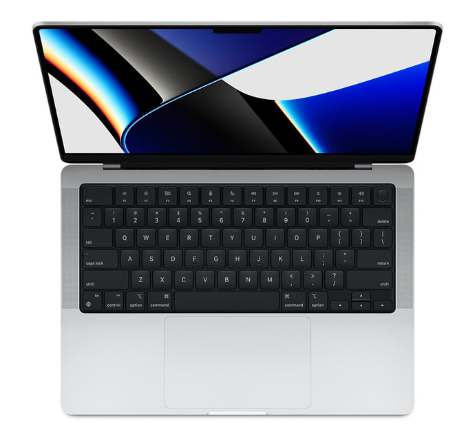 MacBook Pro 14 Silver 2021 3.2 GHz M1 Pro 10-Core CPU 32GB 2TB - Very Good