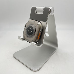 Apple Watch Ultra Cellular Gray Titanium 49mm w/ Orange Trail Loop - Good