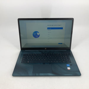 HP Laptop 17" Green 2022 HD+ TOUCH 1.3GHz i5-1235U 12GB 512GB SSD - Excellent