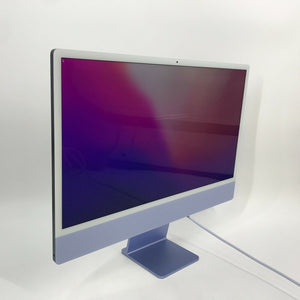 iMac 24 Purple 2021 3.2GHz M1 8-Core GPU 8GB RAM 256GB SSD - Excellent w/ Bundle