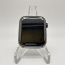 Load image into Gallery viewer, Apple Watch Series 7 Cellular Graphite S. Steel 45mm w/ Leather Link Excellent