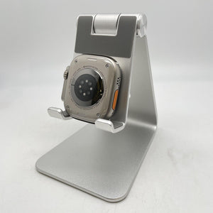 Apple Watch Ultra Cellular Gray Titanium 49mm w/ White Alpine Loop - Very Good