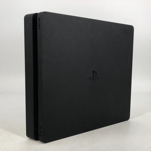 Sony Playstation 4 Slim Black 1TB - Very Good Condition w/ HDMI/Power Cables