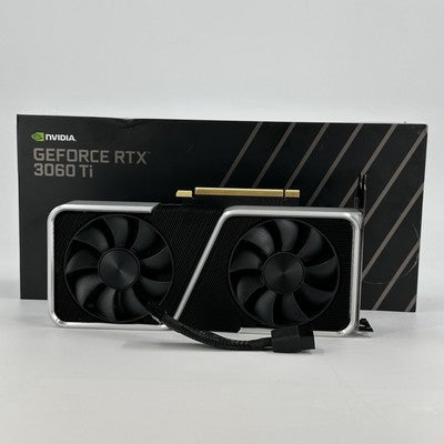 NVIDIA Founders Edition GeForce RTX 3060 Ti 8GB - Graphics Card - Excellent