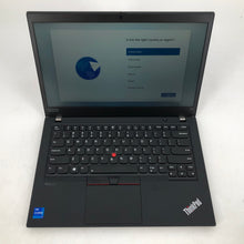 Load image into Gallery viewer, Lenovo ThinkPad T14 Gen 2 14&quot; Black 2021 FHD 2.8GHz i7-1165G7 16GB 512GB - Good