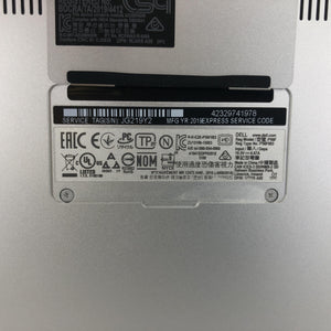 Dell XPS 7590 15" Silver UHD TOUCH 2.4GHz i9-9980HK 32GB 1TB SSD - GTX 1650 4GB