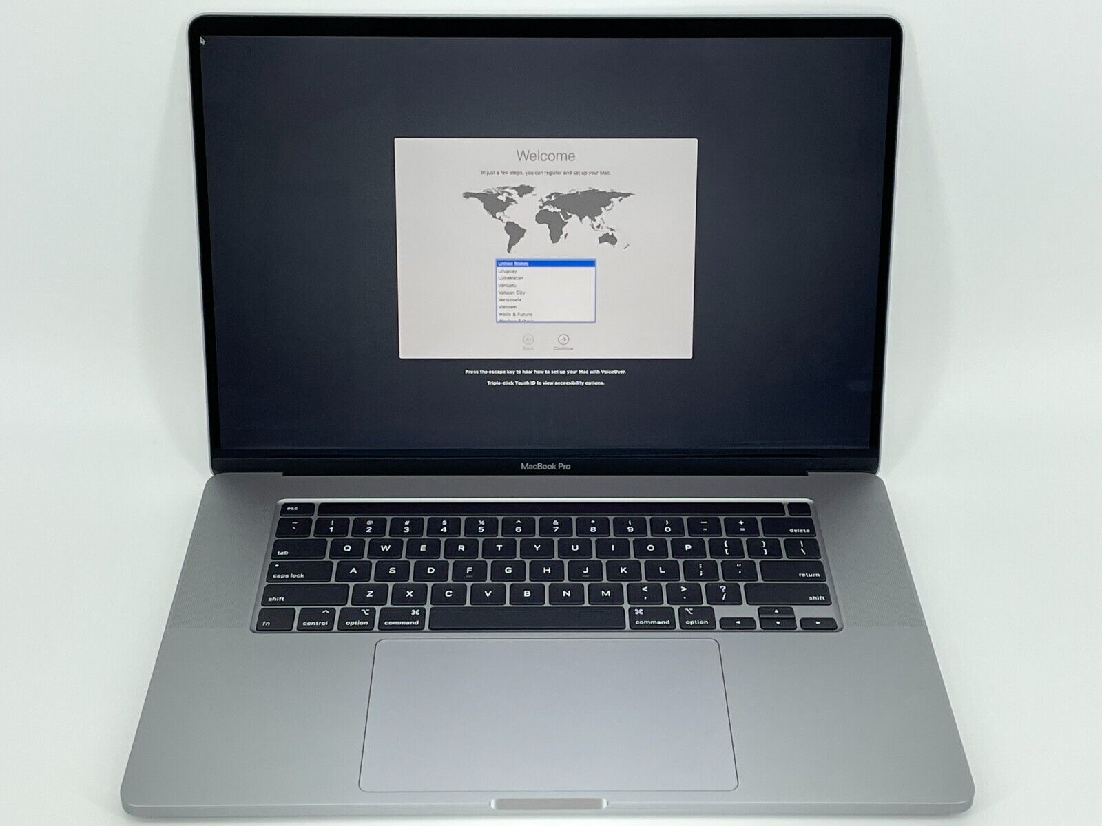 MacBook Pro 16 Touch Bar