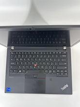 Load image into Gallery viewer, Lenovo ThinkPad T14 Gen 2 Black 2.8 GHz Intel Core i7 11th Gen. 16GB RAM 512GB Solid State Drive