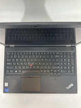 Load image into Gallery viewer, Lenovo ThinkPad P15 Gen 2 Black 2.6 GHz Intel Core i9 11th Gen. 64GB RAM 1TB Solid State Drive NVIDIA RTX A3000 6 GB