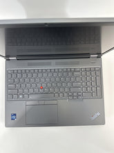 Load image into Gallery viewer, Lenovo ThinkPad P16 Gen 1 Gray 2.1 GHz Intel Core i7 12th Gen. 64GB RAM 1TB Solid State Drive NVIDIA RTX A3000 12 GB