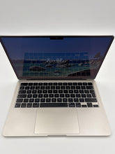 Load image into Gallery viewer, Apple MacBook Air 13 2024 Gold 4.06 GHz M3 8-Core CPU 8GB Unified Memory 256GB Solid State Drive 8-Core GPU