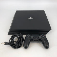 Load image into Gallery viewer, Sony Playstation 4 Pro Black 1TB Excellent Condition w/ Controller + Power Cable