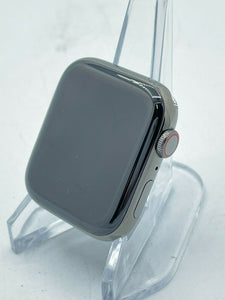 Apple Watch Series 6 Cellular Graphite S. Steel 44mm + Silver Milanese Loop