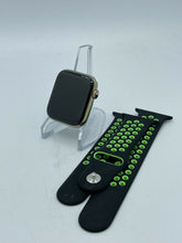 Load image into Gallery viewer, Apple Watch Series 6 Cellular Gold Nike Sport S. Steel 44mm w/ Black Nike Sport