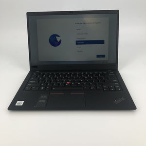 Lenovo ThinkPad X1 Carbon Gen 7 14" Black 2K 1.9GHz i7-8665U 16GB 1TB SSD - Good