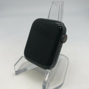 Apple Watch Series 4 Aluminum Cellular Gray Sport 44mm w/ Black Sport Band