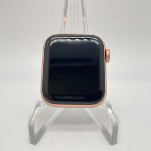 Apple Watch SE (GPS) Gold Aluminum 40mm w/ Pink Sport Band Good