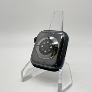 Apple Watch Series 7 (GPS) Midnight Black Aluminum 41mm w/ Blue Sport