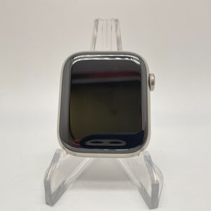 Apple Watch Series 7 Cellular Titanium 45mm w/ Blue/Gray Trail Loop Very Good