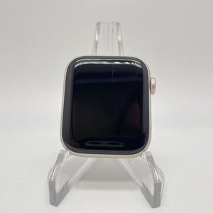 Apple Watch SE (2nd Gen.) (GPS) Starlight Aluminum 44mm w/ Sport Band Excellent