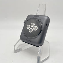 Load image into Gallery viewer, Apple Watch Series 3 Cellular Black Aluminum 42mm Black Milanese Loop