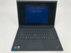 Lenovo ThinkPad X1 Extreme 15.6" QHD 2.3GHz i7-11800H 64GB 2TB RTX 3060 6GB