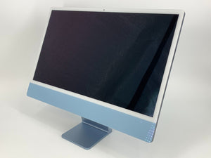 iMac 24 Blue 2021 3.2GHz M1 8-Core GPU 16GB RAM 256GB SSD - Excellent Condition