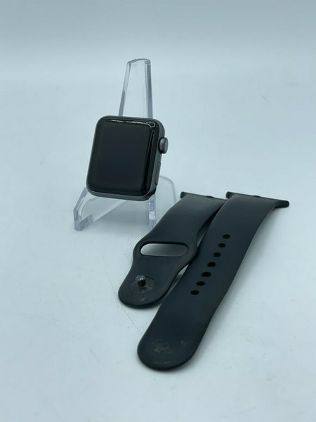 Apple Watch Series 3 (GPS) Space Gray Sport 38mm w/ Black Sport